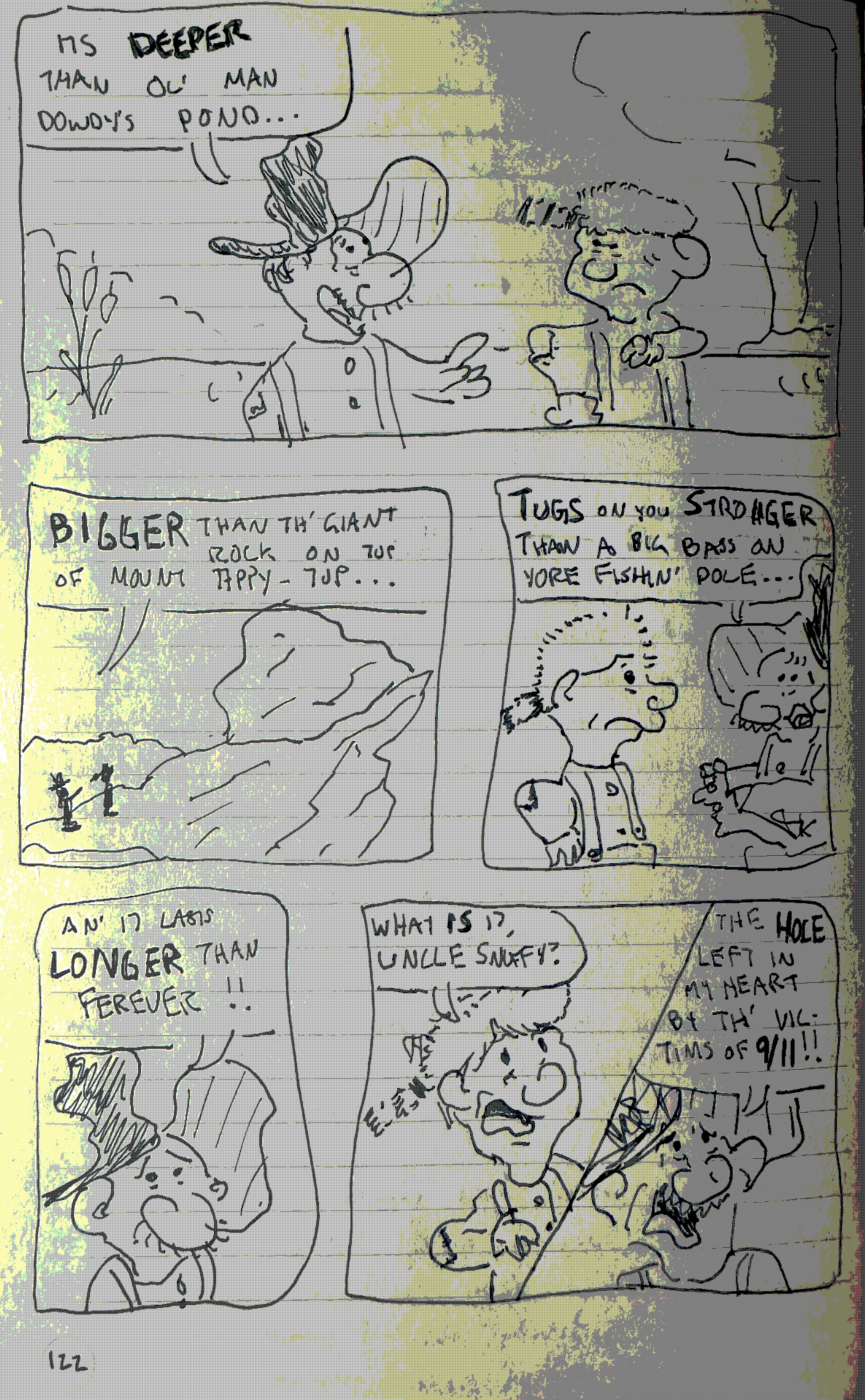 redraw of a snuffy smith comic